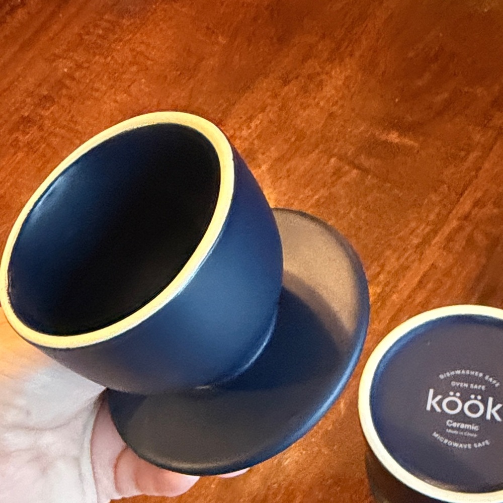 KOOK Navy Butter Keeper/ Butter Bell - Picture 10 of 14